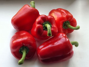 Red Bell Peppers capsicum